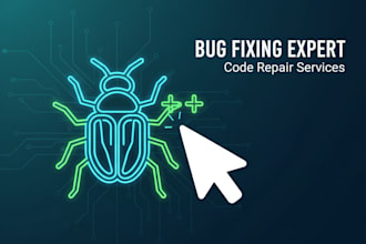 fix bugs, errors, and issues in your python javascript PHP code