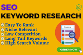 be your strategic SEO keyword research expert