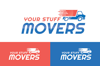 design a professional moving company logo for your business