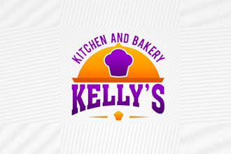 design wonderful kitchen and bakery logo