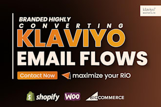 setup ecommerce email marketing flows in klaviyo