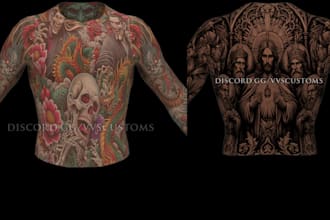 custom tattoo for gta fivem