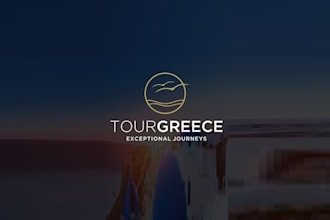 design unique magnificent logo for luxury travel brand