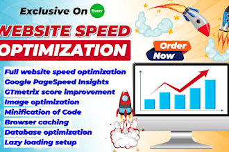 optimize wordpress for speed up, gtmetrix, and pagespeed