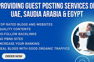 provide guest post on uae, saudia arabia and egypt