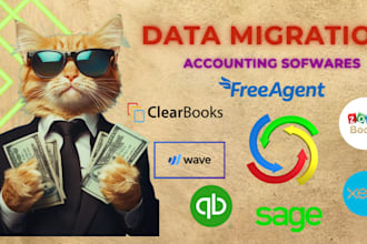 do data migration in quickbooks sage and others accounting software