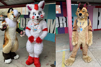 sew custom fursuit parts cosplay costumes furry outfit accessories creation