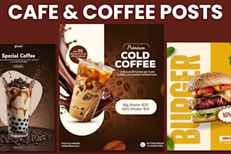 design aesthetic cafe and coffee shop posts for instagram