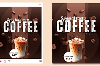 create aesthetic cafe and coffee shop posts for instagram