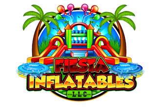 design a professional bounce houses logo for you