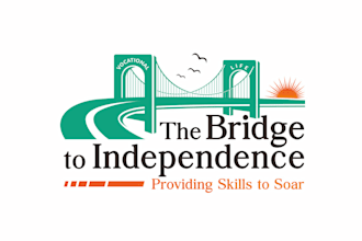 create creative custom bridge logo design