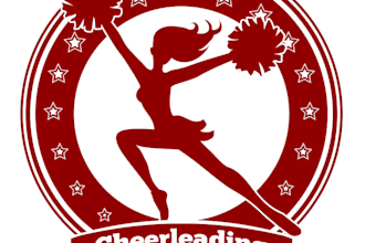 design an illustrated cheerleading logo for your team or brand