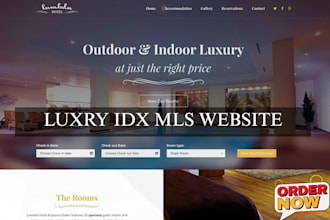 luxry website idx real estate website design build luxry website redesign