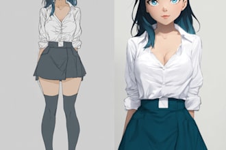 draw a anime manga