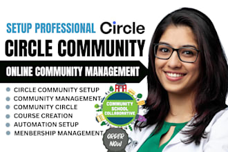 setup circle so circle community setup circle online course community manager