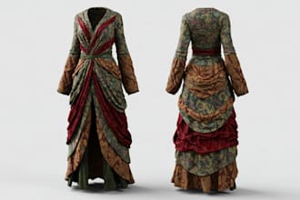 design 3d clothing, fashion and denim, 3d garment in clo 3d and marvelous design