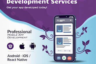 develop mobile applications with react native and firebase