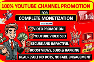 youtube channel promotion USA short music video growth subscription monetization