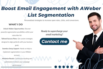 create aweber list segmentation strategies for targeted email