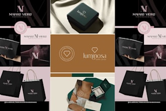 do professional jewelry logo design and exclusive branding for jewelry design