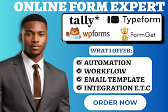 create formget wpforms branded form fluent forms tally quiz typeform integration