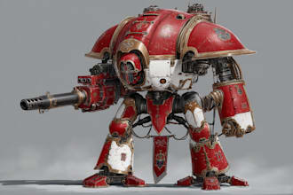 paint a warhammer illustration
