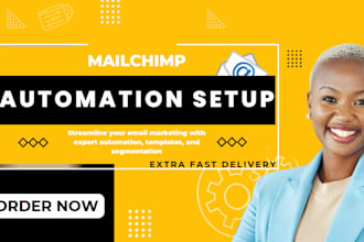 setup email flows and automations