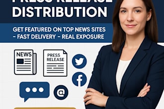 do press release writing and press release distribution