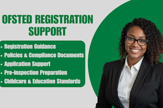 help you with ofsted registration, compliance, and inspection support