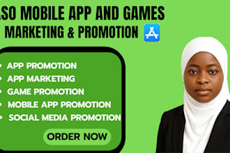 do mobile app marketing, app store optimization, and aso android game promotion