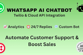 build an ai powered whatsapp chatbot with twilio or cloud API