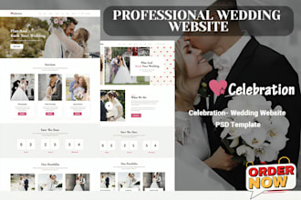 build wedding website, personalized website wedding photography
