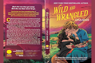 design custom illustrated romance book cover for amazon KDP ebook cover design