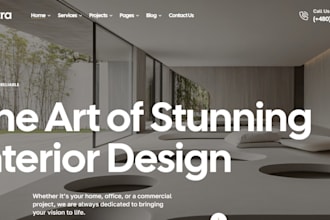 build squarespace interior design website home styling minimalist website