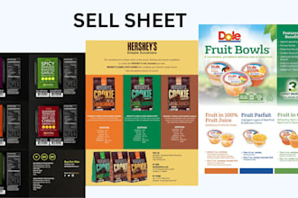 create catalogs, lookbooks, sell sheet, brochures print ready, editable designs