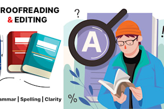 proofread and edit your document for grammar, spelling, and clarity