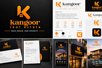 design a modern minimalist logo for your brand identity