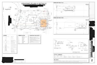 provide autocad drafting support for licensed professional