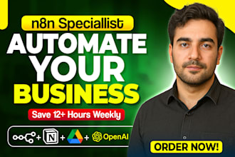build n8n ai agent, n8n ai automation, n8n workflow and ai chatbot as n8n expert