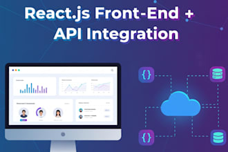 build react js frontend with API integration