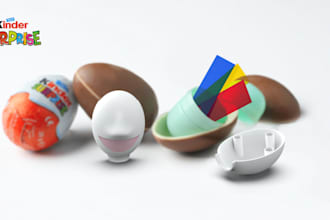 design premium 3d toys and surprise gift products