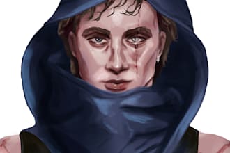 draw in semi realistic style