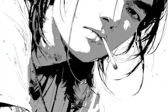 draw anime style illustration