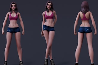 sculpt 3d nsfw figure character machine model sfw 3d anime figure printing paint