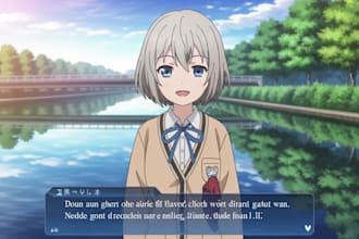 code and develop your visual novel or adventure game in ren py