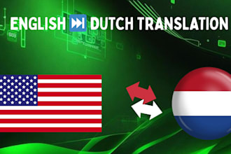 professionally translate english to dutch or dutch to english