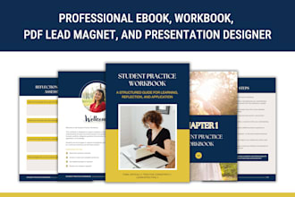 design workbook, ebook, lead magnet and pdf