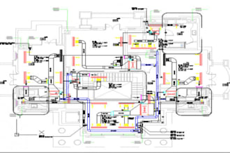 create piping 3d models, plans, isometrics, and orthographic drawings