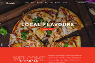 design wix cafe food website restaurant bakery website wix grocery catering web