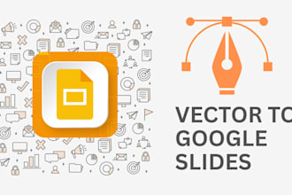 add vector graphics in google slide